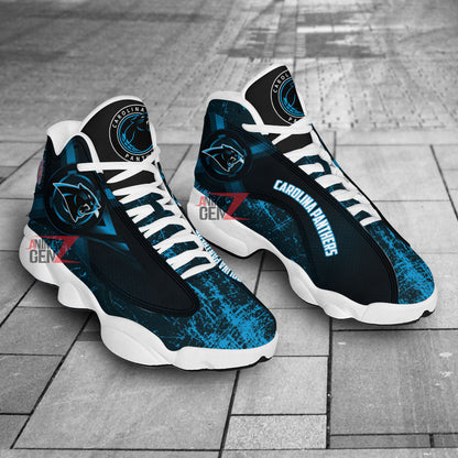 Carolina Panthers Air Jordan Sneakers 13 NFL Custom Sport Shoes