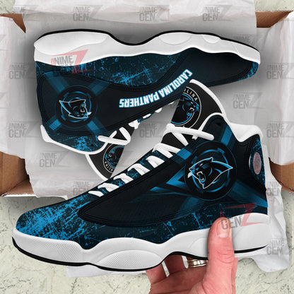 Carolina Panthers Air Jordan Sneakers 13 NFL Custom Sport Shoes
