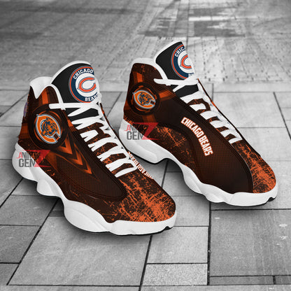 Chicago Bears Air Jordan Sneakers 13 NFL Custom Sport Shoes