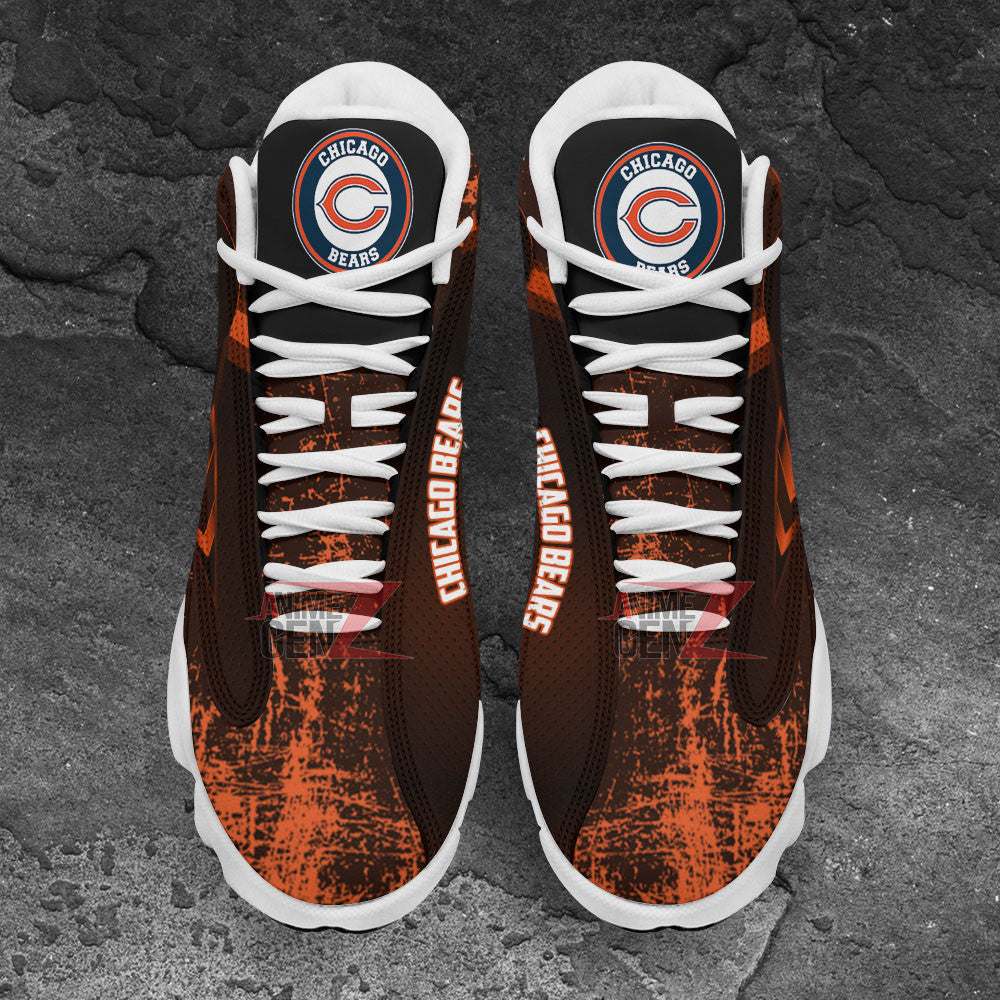 Chicago Bears Air Jordan Sneakers 13 NFL Custom Sport Shoes