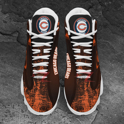 Chicago Bears Air Jordan Sneakers 13 NFL Custom Sport Shoes