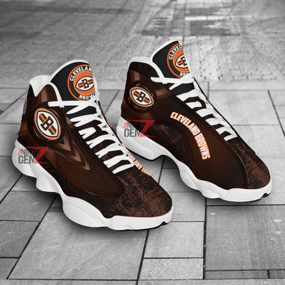 Cleveland Browns Air Jordan Sneakers 13 NFL Custom Sport Shoes