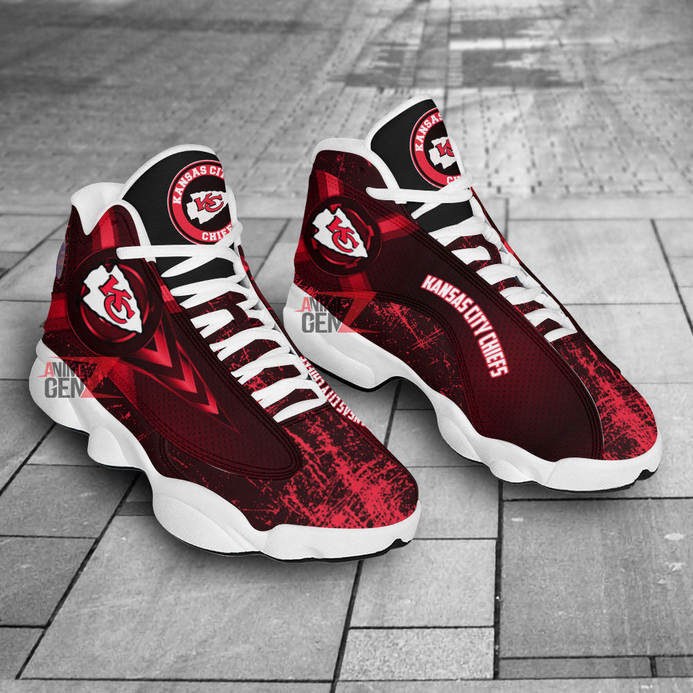 Kansas City Chiefs Air Jordan Sneakers 13 NFL Custom Sport Shoes