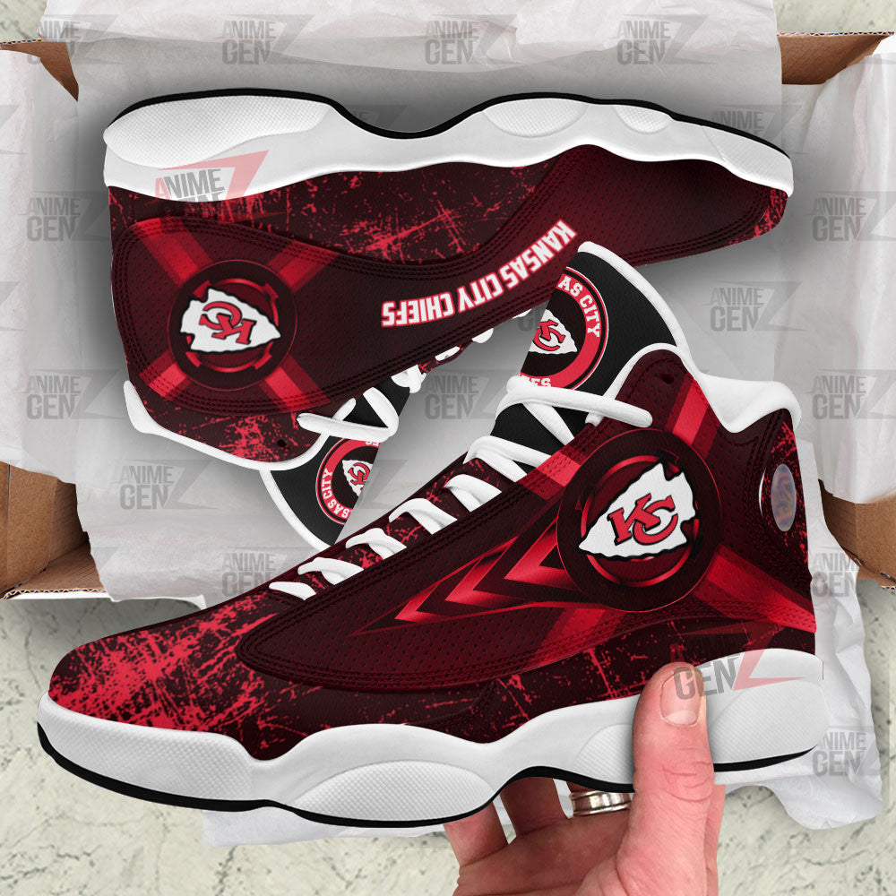 Kansas City Chiefs Air Jordan Sneakers 13 NFL Custom Sport Shoes