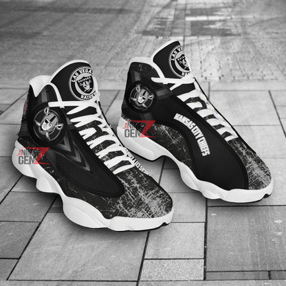 Las Vegas Raiders Air Jordan Sneakers 13 NFL Custom Sport Shoes