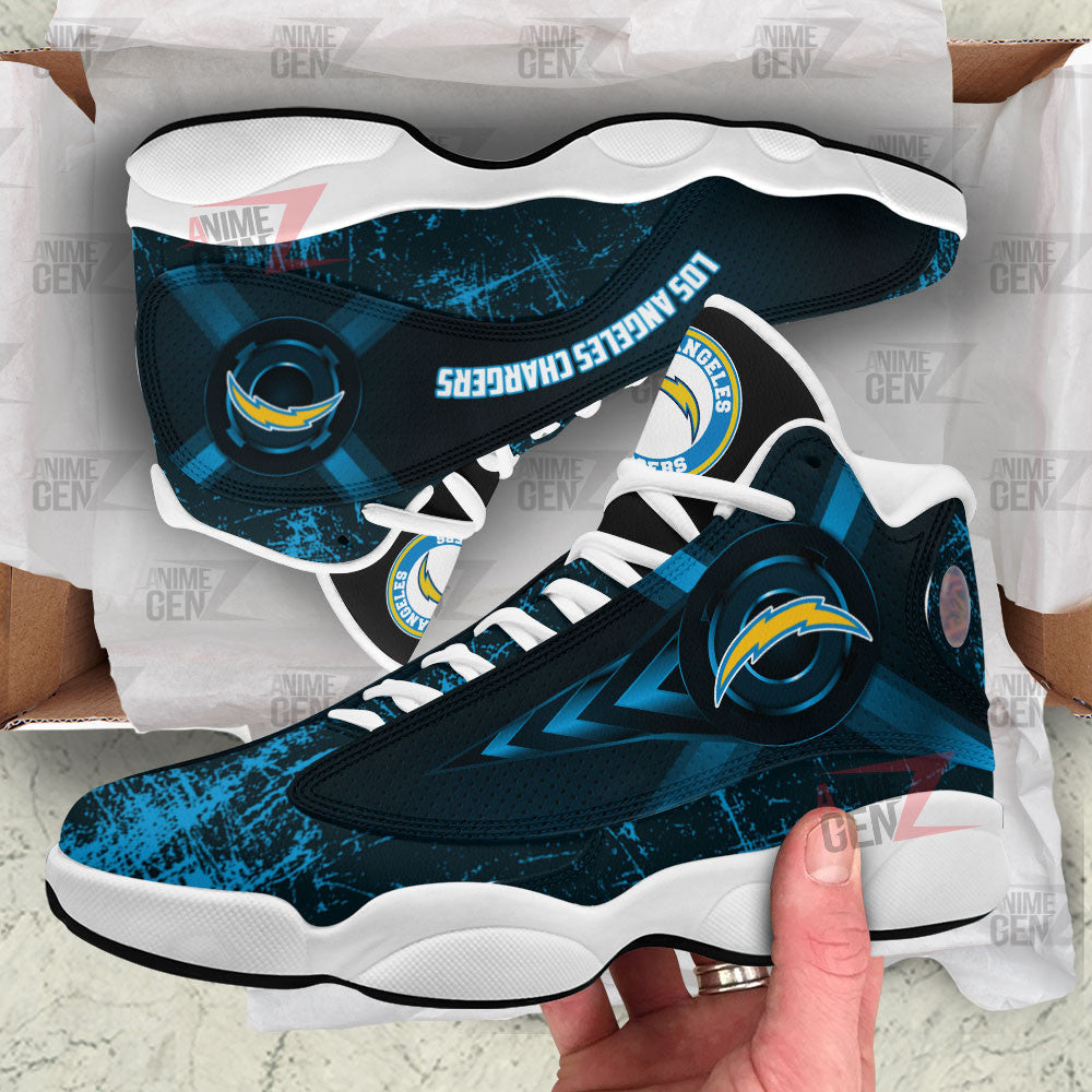 Los Angeles Chargers Air Jordan Sneakers 13 NFL Custom Sport Shoes