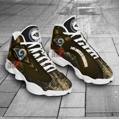 Los Angeles Rams Air Jordan Sneakers 13 NFL Custom Sport Shoes