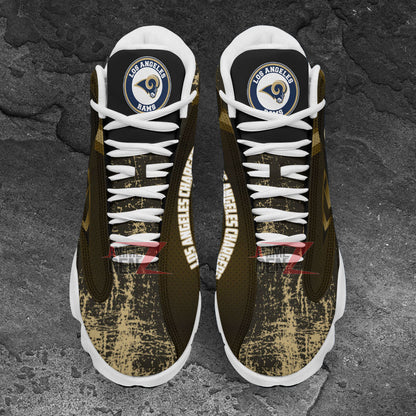 Los Angeles Rams Air Jordan Sneakers 13 NFL Custom Sport Shoes