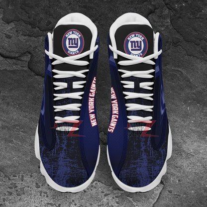 New York Gaints Air Jordan Sneakers 13 NFL Custom Sport Shoes