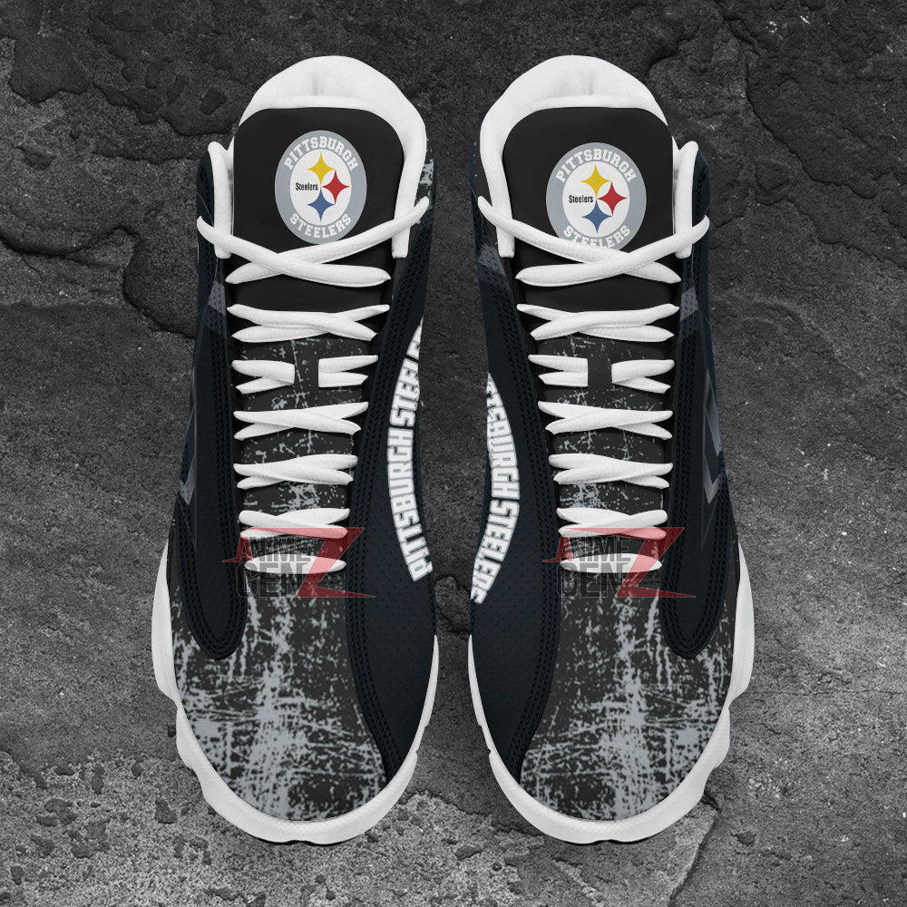 Pittsburgh Steelers Air Jordan Sneakers 13 NFL Custom Sport Shoes
