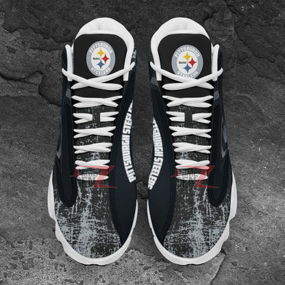Pittsburgh Steelers Air Jordan Sneakers 13 NFL Custom Sport Shoes