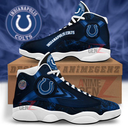 Indianapolis Colts Air Jordan Sneakers 13 NFL Custom Sport Shoes