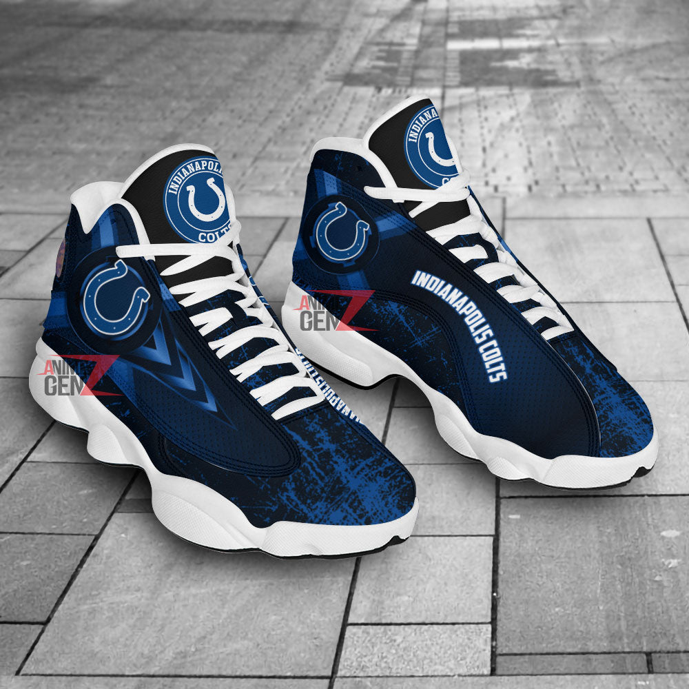 Indianapolis Colts Air Jordan Sneakers 13 NFL Custom Sport Shoes
