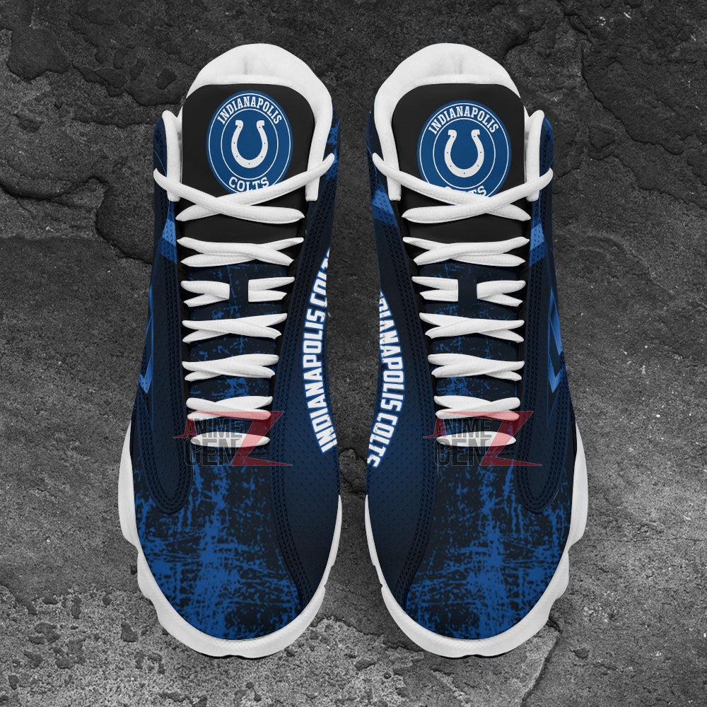 Indianapolis Colts Air Jordan Sneakers 13 NFL Custom Sport Shoes