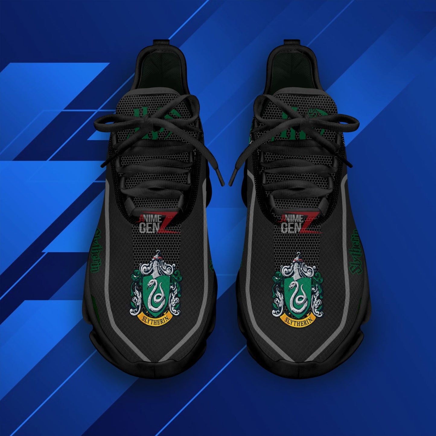 Harry Potter Slytherin Clunky Sneakers Custom Movie Shoes