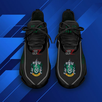 Harry Potter Slytherin Clunky Sneakers Custom Movie Shoes