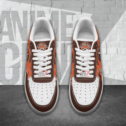 Cleveland Browns Air Sneakers NFL Custom Sports Shoes