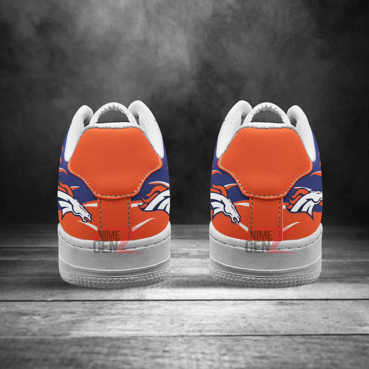 Denver Broncos Air Sneakers NFL Custom Sports Shoes