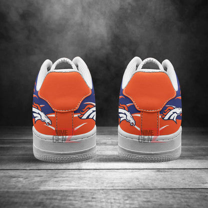 Denver Broncos Air Sneakers NFL Custom Sports Shoes