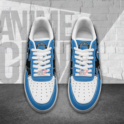 Detroit Lions Air Sneakers NFL Custom Sports Shoes