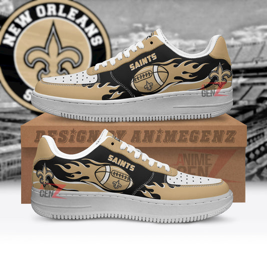 New Orleans Saints Air Sneakers NFL Custom Sports Shoes