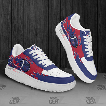 New York Giants Air Sneakers NFL Custom Sports Shoes