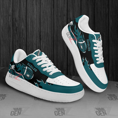 Philadelphia Eagles Air Sneakers NFL Custom Sports Shoes