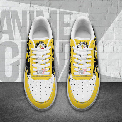 Pittsburgh Steelers Air Sneakers NFL Custom Sports Shoes