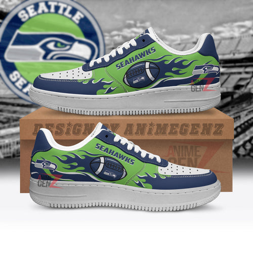 Seattle Seahawks Air Sneakers NFL Custom Sports Shoes