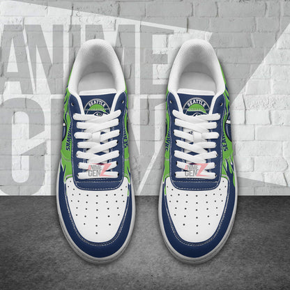 Seattle Seahawks Air Sneakers NFL Custom Sports Shoes