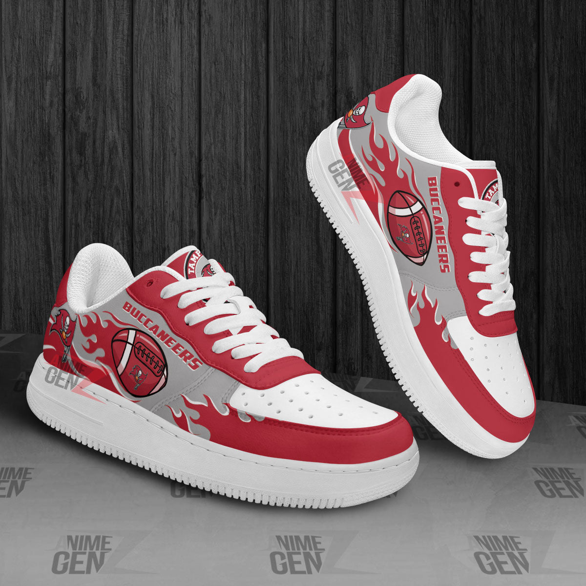 Tampa Bay Buccaneers Air Sneakers NFL Custom Sports Shoes