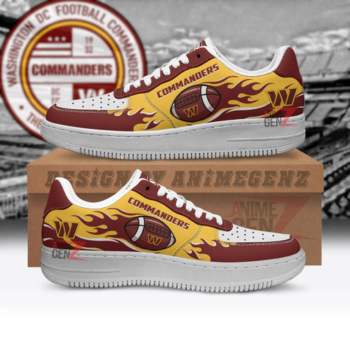 Washington Commanders Air Sneakers NFL Custom Sports Shoes