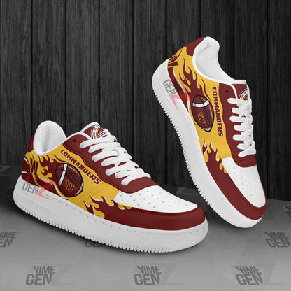 Washington Commanders Air Sneakers NFL Custom Sports Shoes