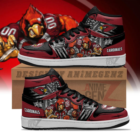 Arizona Cardinals JD Sneakers NFL Custom Sports Shoes