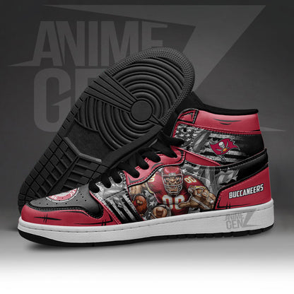 Tampa Bay Buccaneers JD Sneakers NFL Custom Sports Shoes