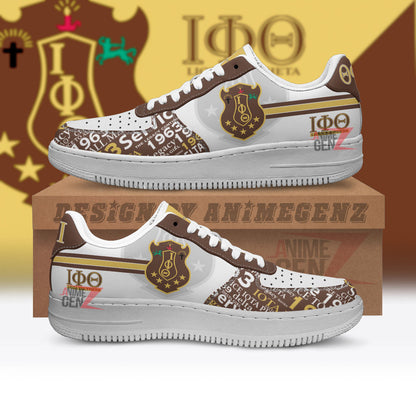 Iota Phi Theta Fraternities Air Force Sneakers Custom Shoes