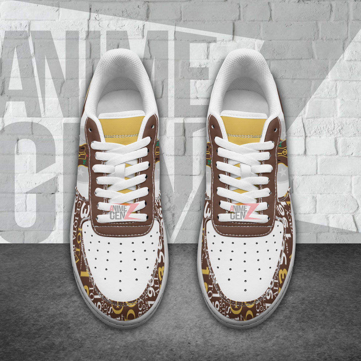 Iota Phi Theta Fraternities Air Force Sneakers Custom Shoes