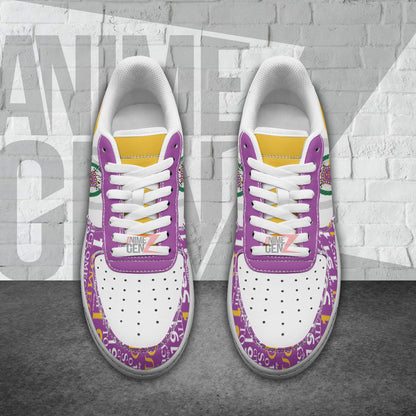 Omega Psi Phi Fraternities Air Force Sneakers Custom Shoes