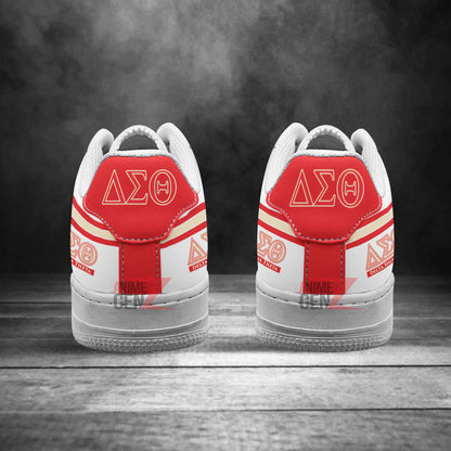 Delta Sigma Theta Sororities Air Force Sneakers Custom Shoes