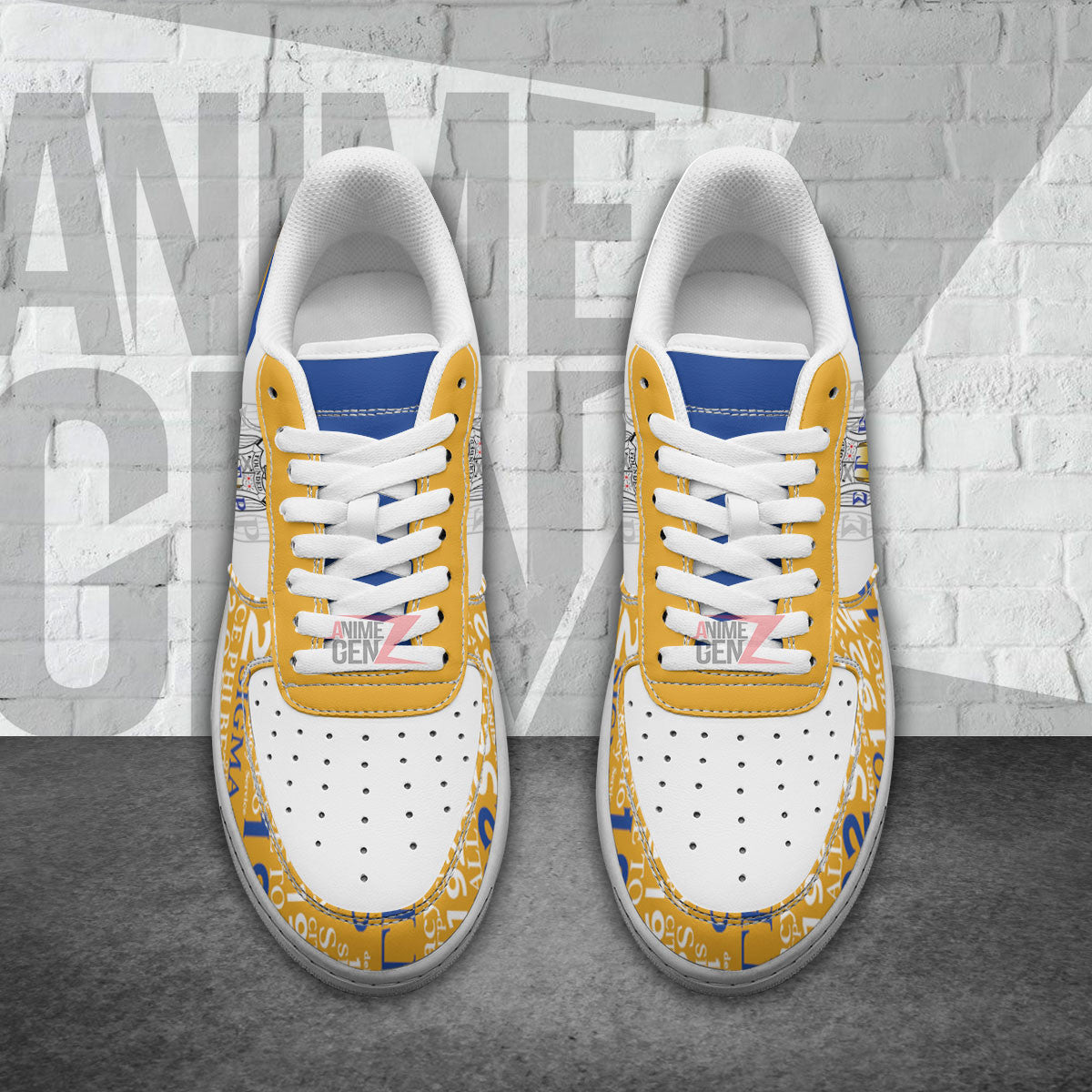 Sigma Gamma Rho Sororities Air Force Sneakers Custom Shoes