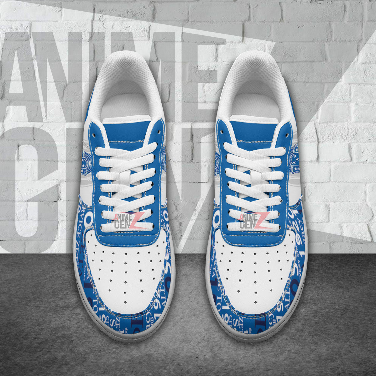 Zeta Phi Beta Sororities Air Force Sneakers Custom Shoes