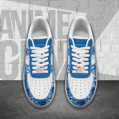 Zeta Phi Beta Sororities Air Force Sneakers Custom Shoes