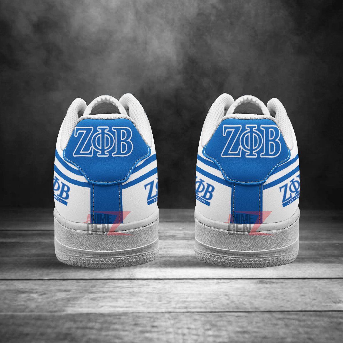Zeta Phi Beta Sororities Air Force Sneakers Custom Shoes