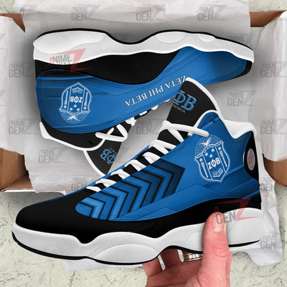 Zeta Phi Beta Air Sororities Jordan 13 Sneakers Custom Shoes