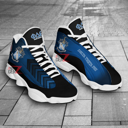 Delta Theta Phi Fraternities Air Jordan 13 Sneakers Custom Shoes