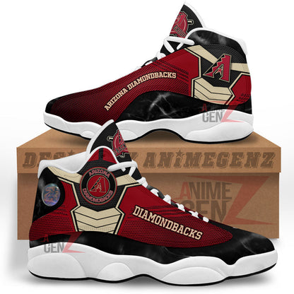 Arizona Diamondbacks Air Jordan 13 Sneakers MLB Baseball Custom Sports Shoes