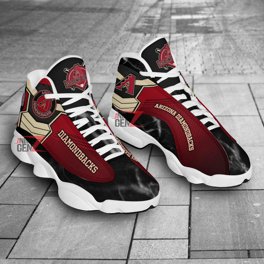 Arizona Diamondbacks Air Jordan 13 Sneakers MLB Baseball Custom Sports Shoes