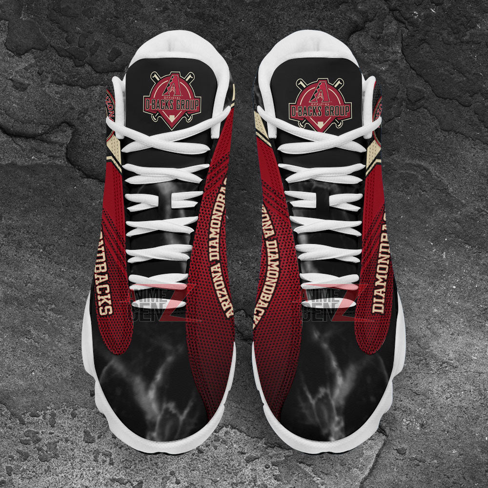 Arizona Diamondbacks Air Jordan 13 Sneakers MLB Baseball Custom Sports Shoes