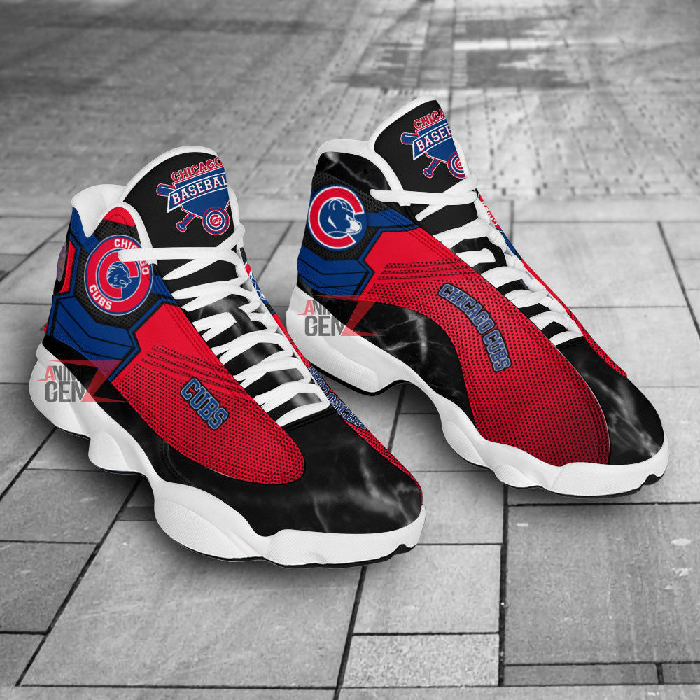 Chicago Cubs Air Jordan 13 Sneakers MLB Baseball Custom Sports Shoes