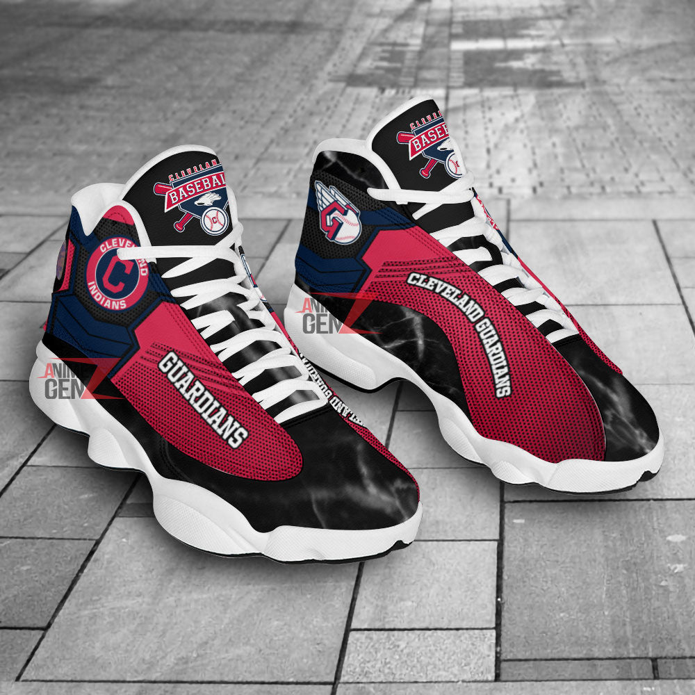 Cleveland Guardians Air Jordan 13 Sneakers MLB Baseball Custom Sports Shoes